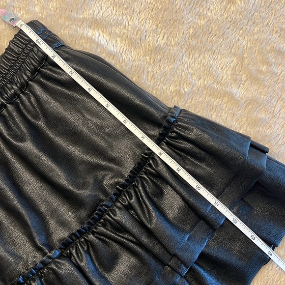 GENERATION LOVE Rafaella Vegan Leather Mini Skirt - Picture 9 of 12